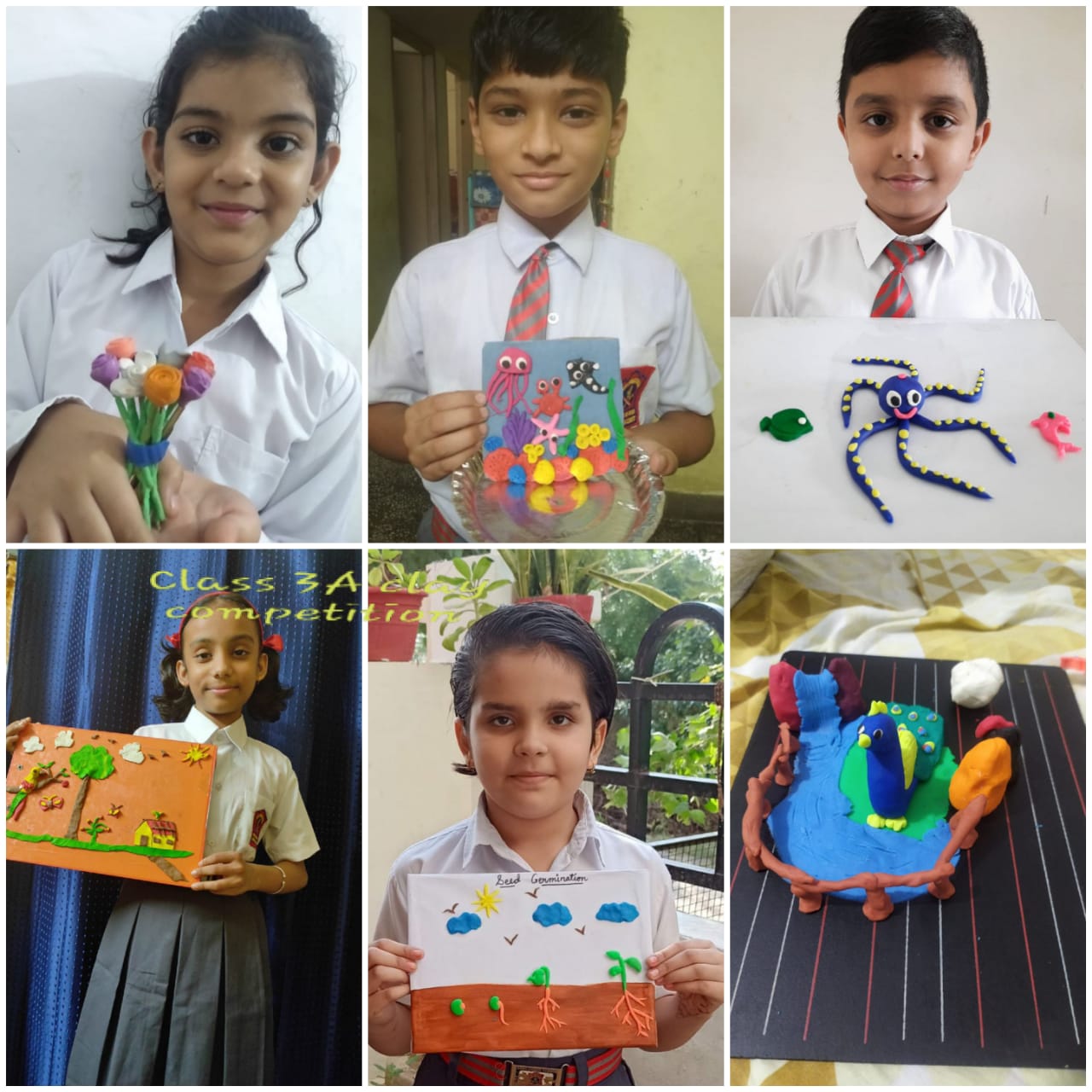 CLAY MODELLING ACTIVITY ARMY PUBLIC SCHOOL MATHURA CANTT