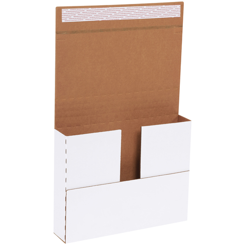 White Deluxe EasyFold Mailers APS Packaging