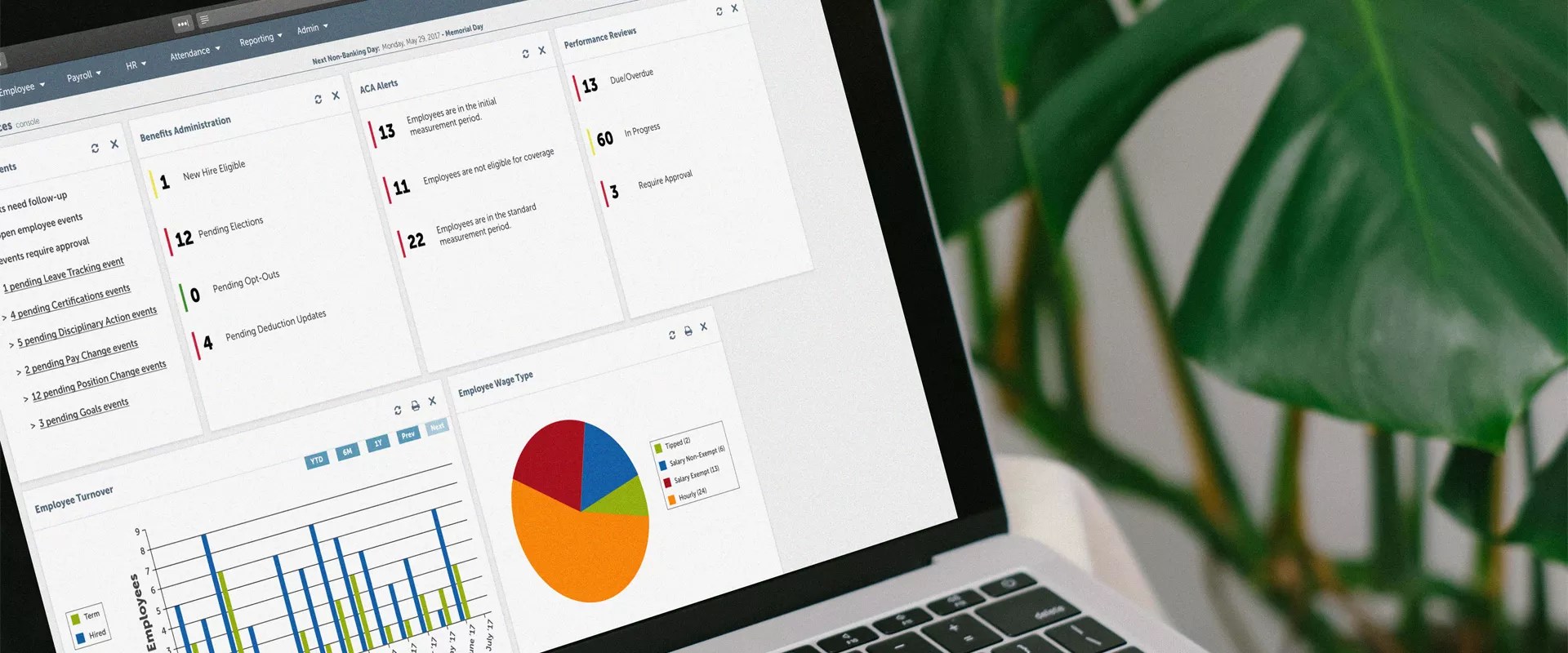 HR Reporting Software Build Custom Dashboards APS Payroll