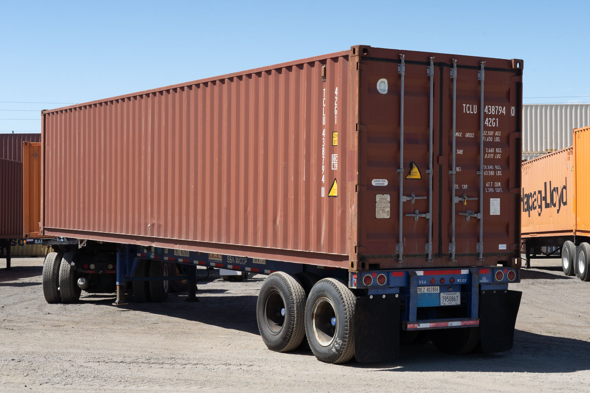 40 Foot Standard Shipping Container Cargoworthy American Portable