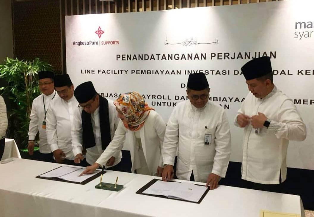PT Angkasa Pura Suport Collaborates with Bank Syariah