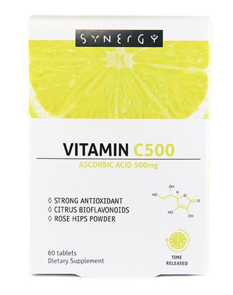 SYNERGY Vitamin C 500 Mg Аптеки Бруно