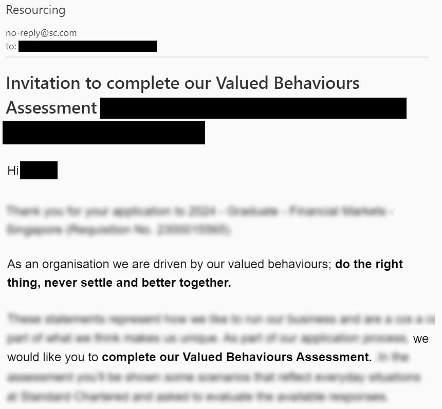 Standard Chartered Valued Behaviours Assessment [2024] Aptitude Test Prep