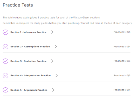 Clifford Chance Watson Glaser Practice Test Answers - Aptitude Test
