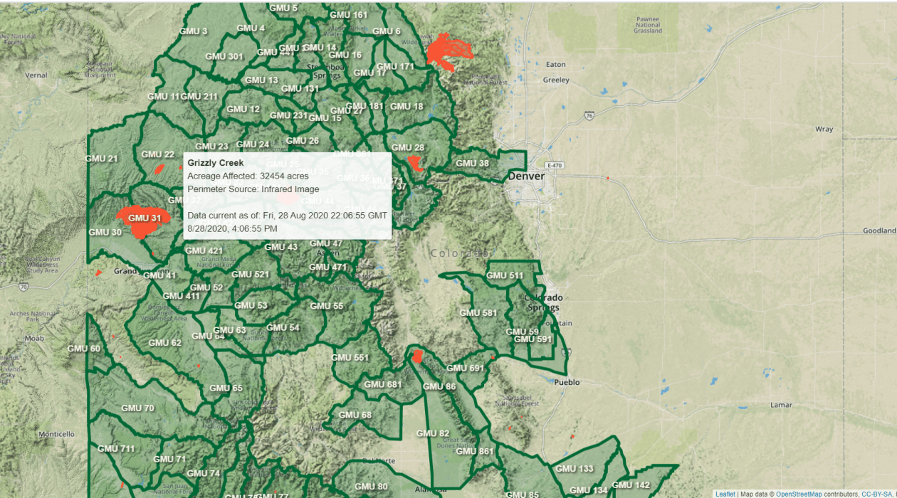 How will the Colorado Wildfire Season affect my Hunt? APT Outdoors