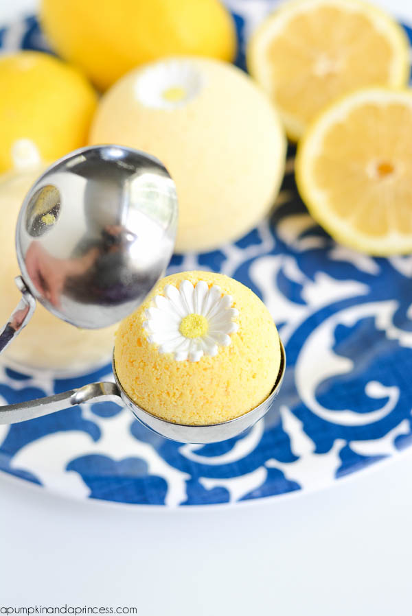 DIY Lemon Bath Bomb A Pumpkin And A Princess