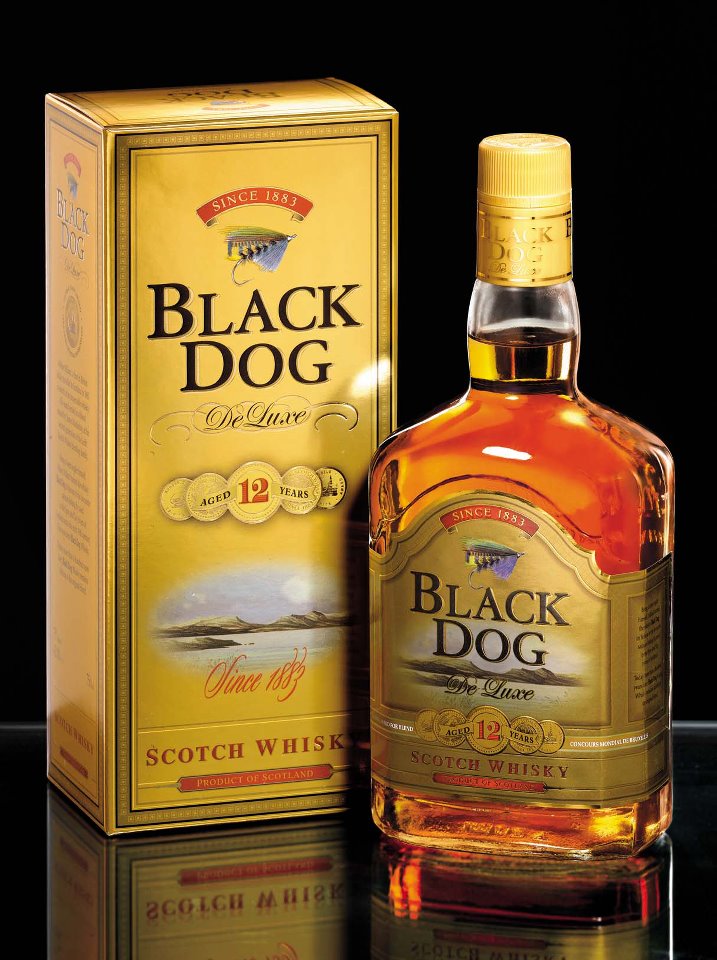 black dog scotch whisky Shoe/Syrup/Sushi