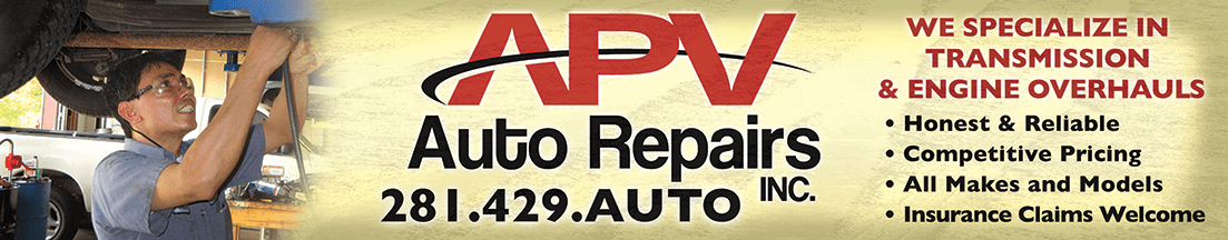 APV Auto - Honest Auto Repair Shop Servicing Conroe, The Woodlands