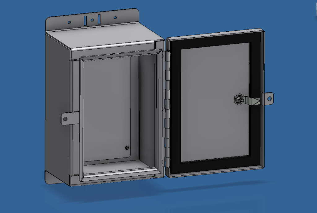 Small Single Door Enclosure APX Enclosures, Inc.