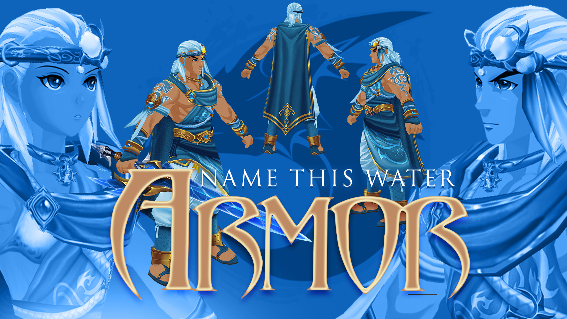 Name this water armor Adventure Quest 3D, Cross Platform MMORPG