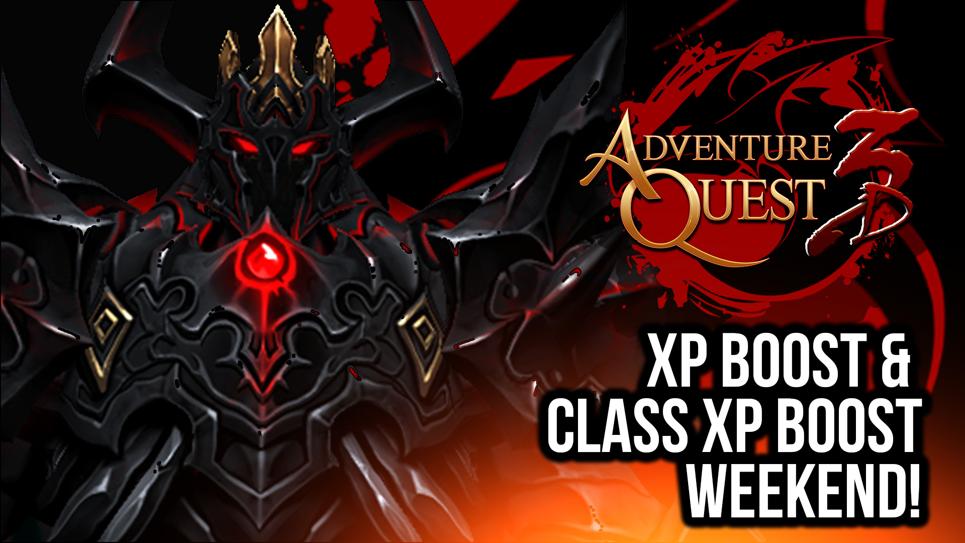 XP Boost Weekend! Adventure Quest 3D, Cross Platform MMORPG