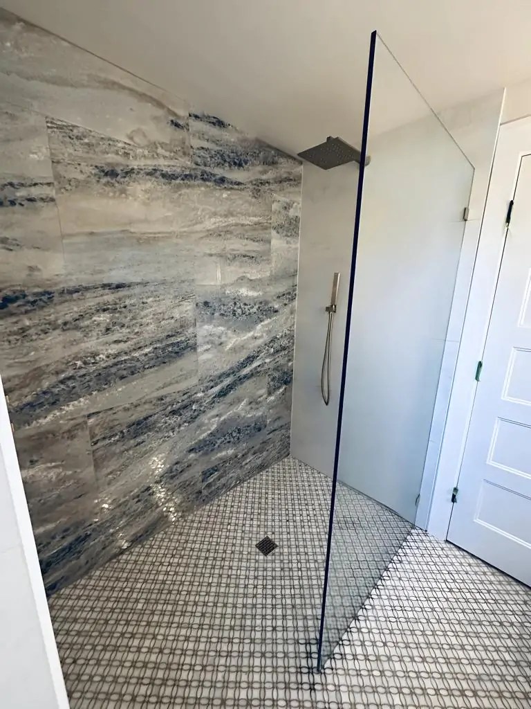 Frameless Glass Shower Splash Panels Gallery AQ Glass AZ