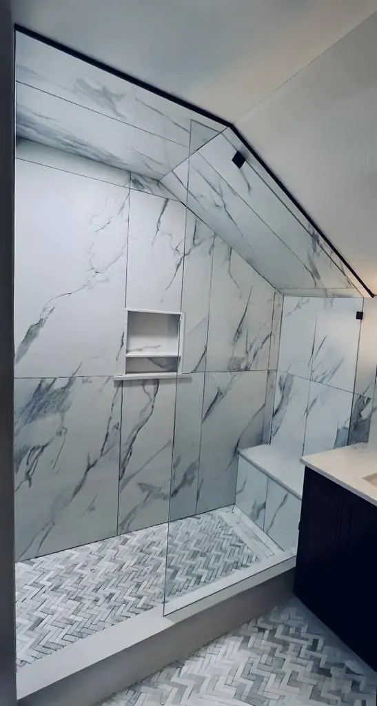 Frameless Glass Shower Splash Panels Gallery AQ Glass AZ