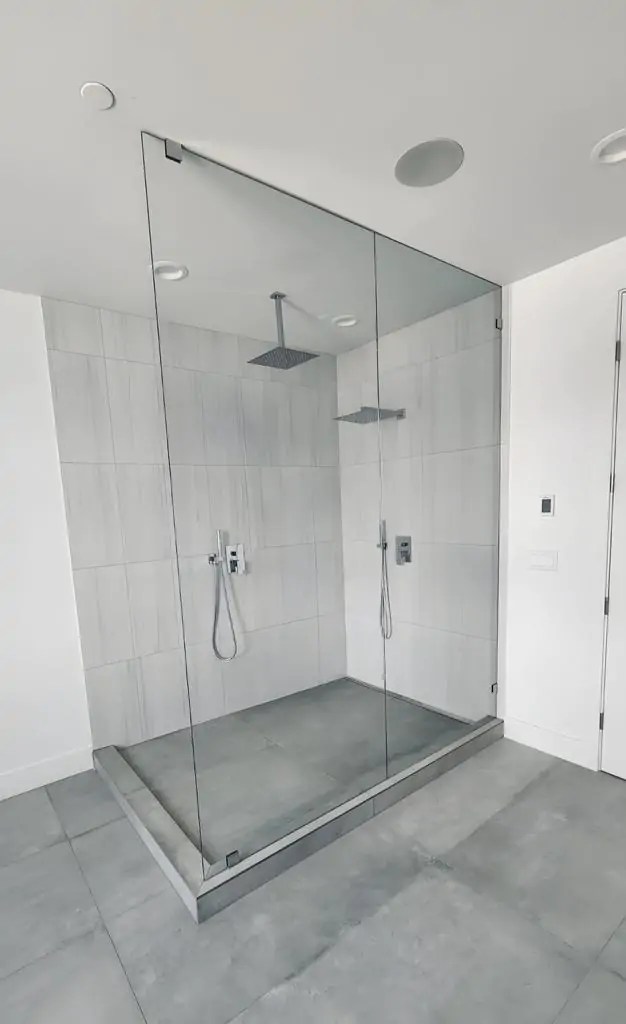 Frameless Glass Shower Splash Panels Gallery AQ Glass AZ
