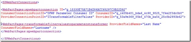 Filtering XSLT List view web part with Text filter Web parts AQL