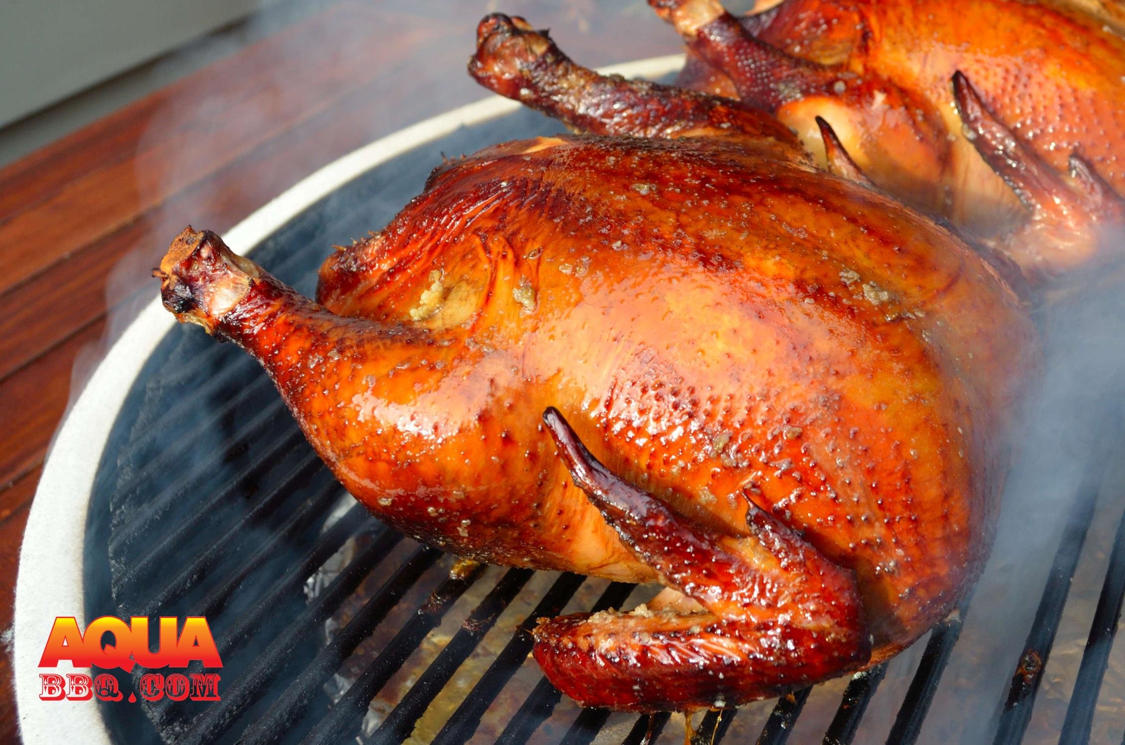 Primo Grills & Smokers Smoked Whole Chicken Primo Grills & Smokers AQUA BBQ