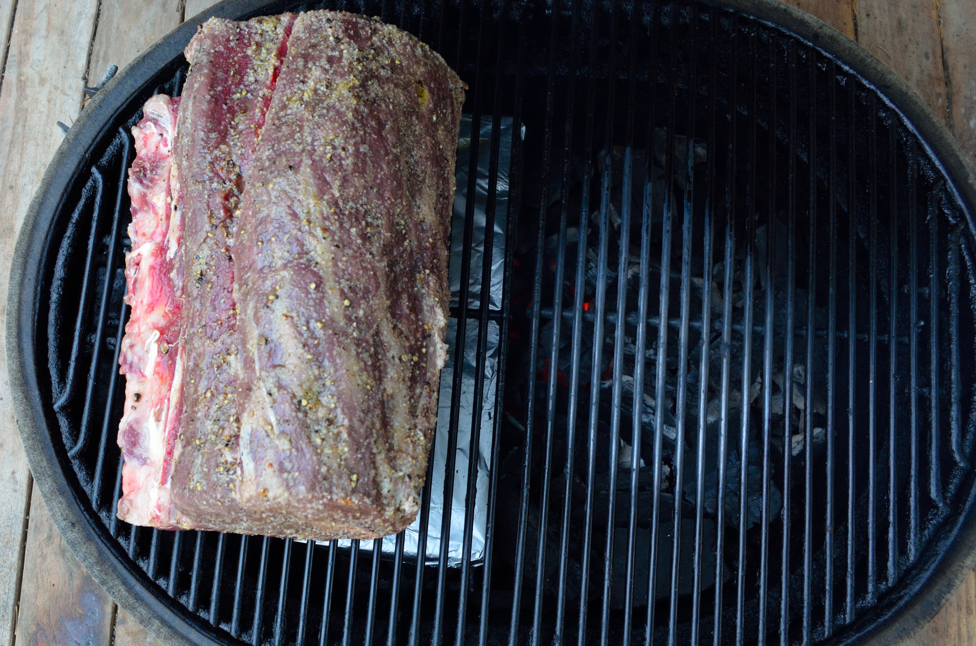 Standing Prime Rib Roast Primo Grills & Smokers Aqua BBQ