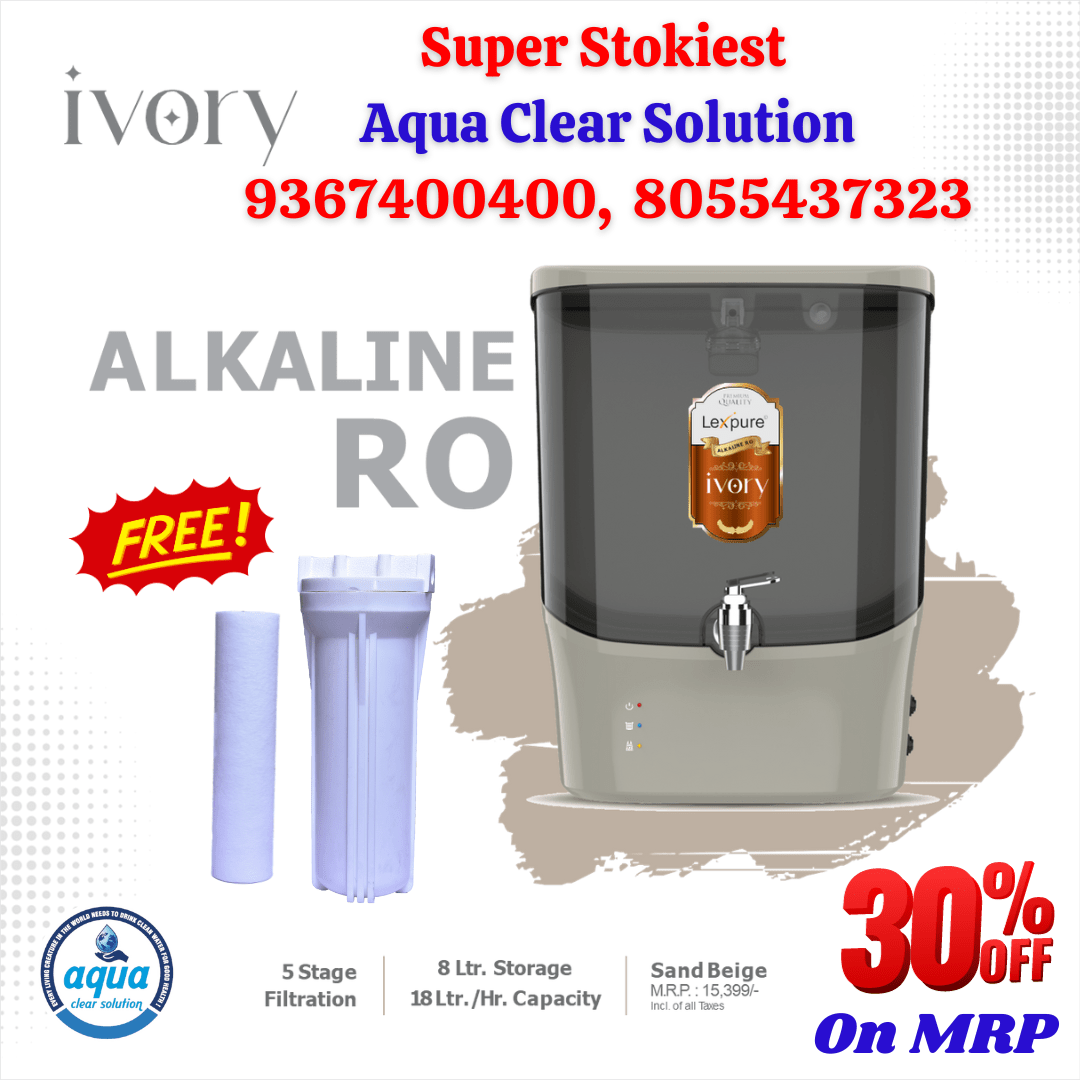 Lexpure Ivory Alkaline Ro Water Purifier