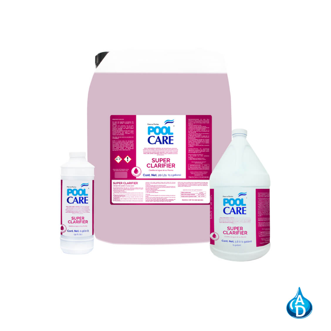 Super Clarifier Pool Care® AquaDepot, Inc.