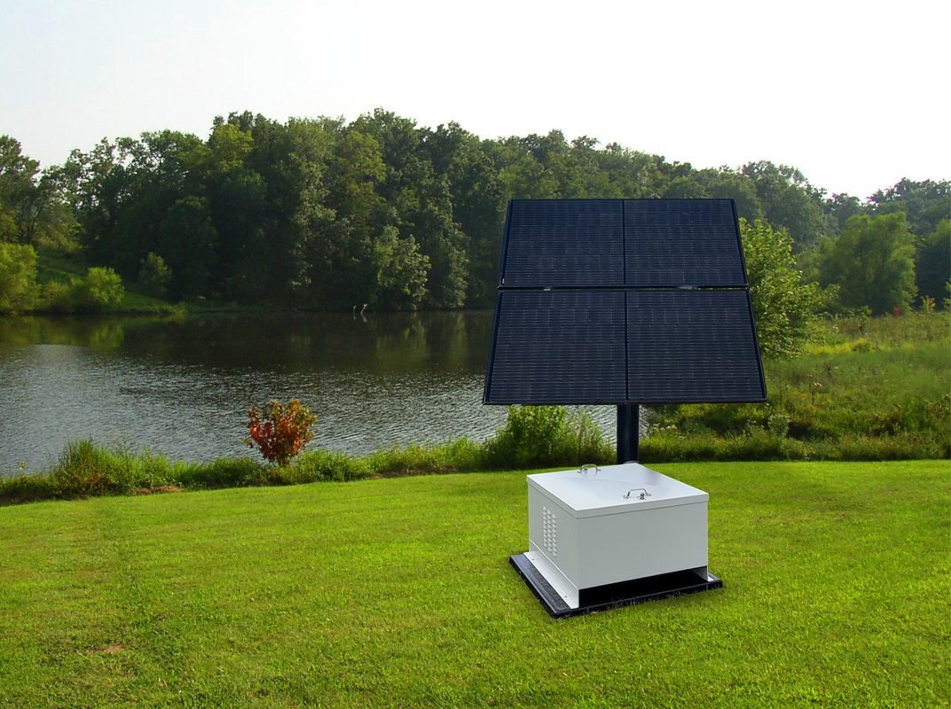 Solar Bottom Diffused Aeration AquaElite™ brand by Outdoor Water