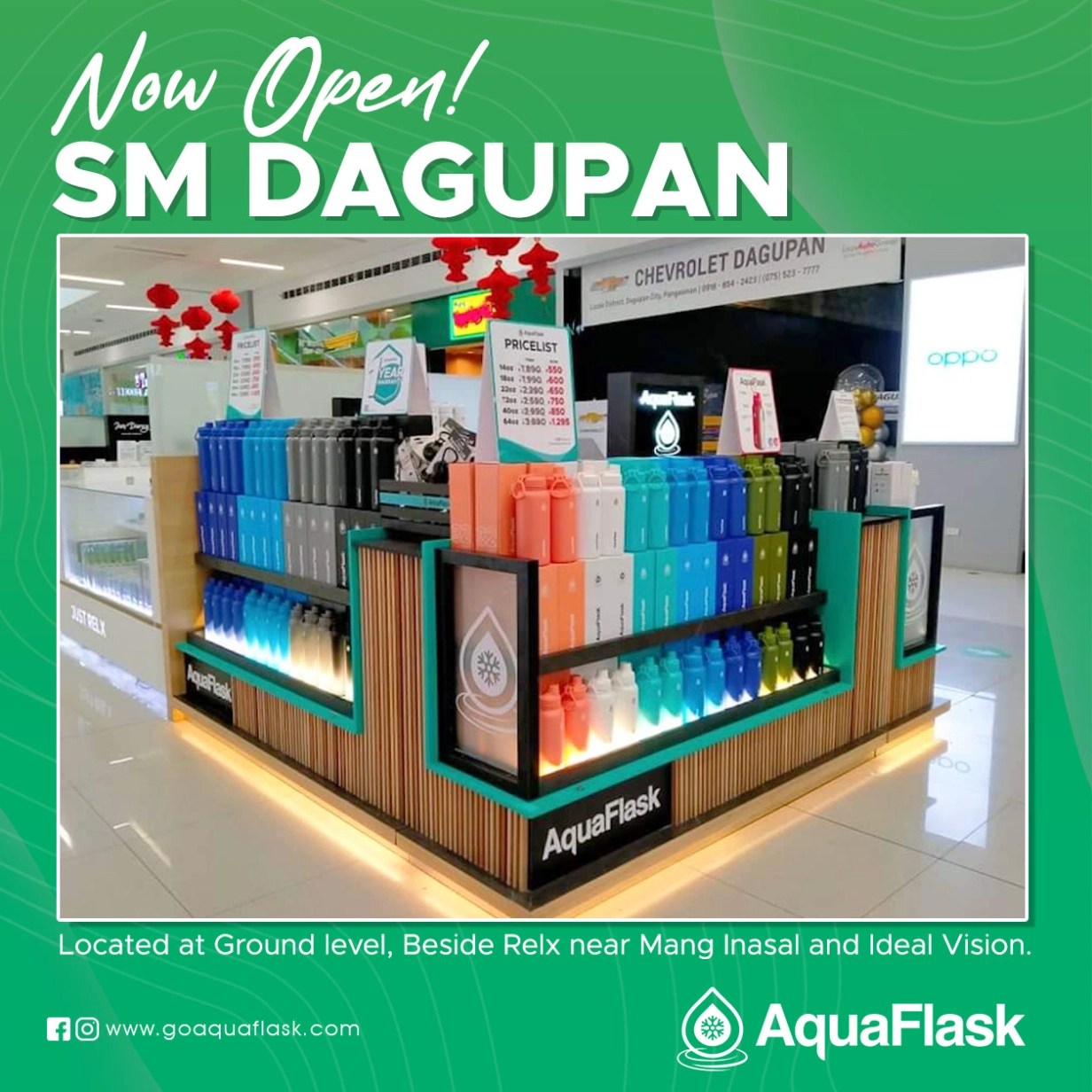 SM Center Dagupan Aquaflask