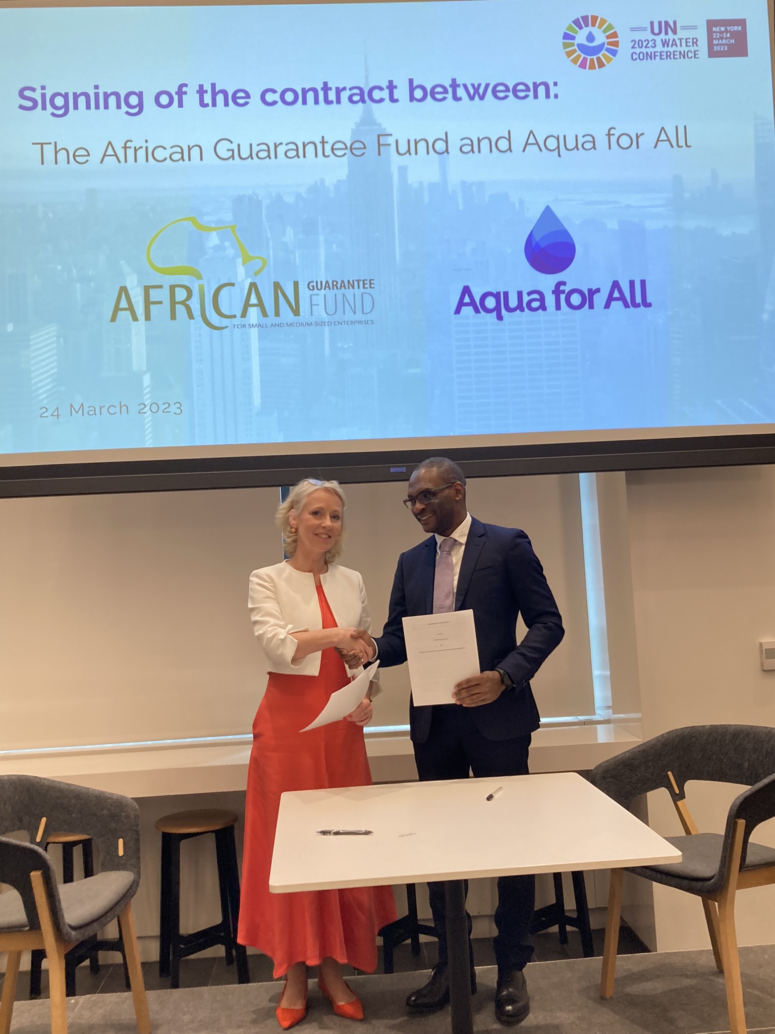 African Guarantee Fund and Aqua for All partner to increase derisking