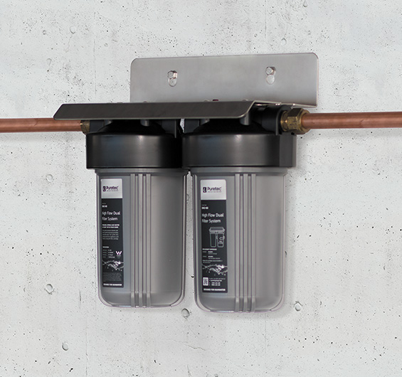 Puretec EM260 Whole House Dual Water Filtration System Aqualectrix