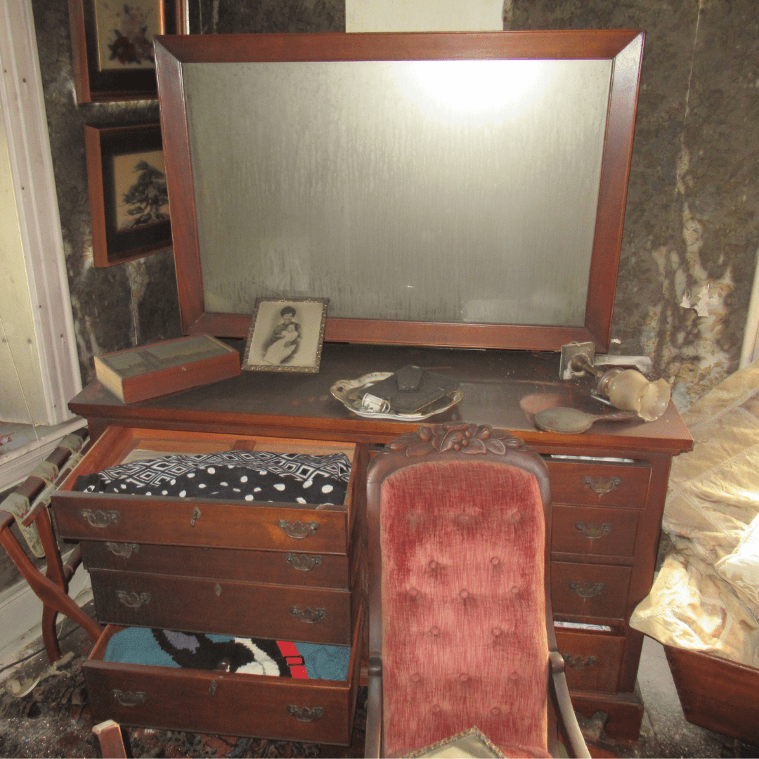 Fire Damage Antique Furniture Restoration A Quality Finish