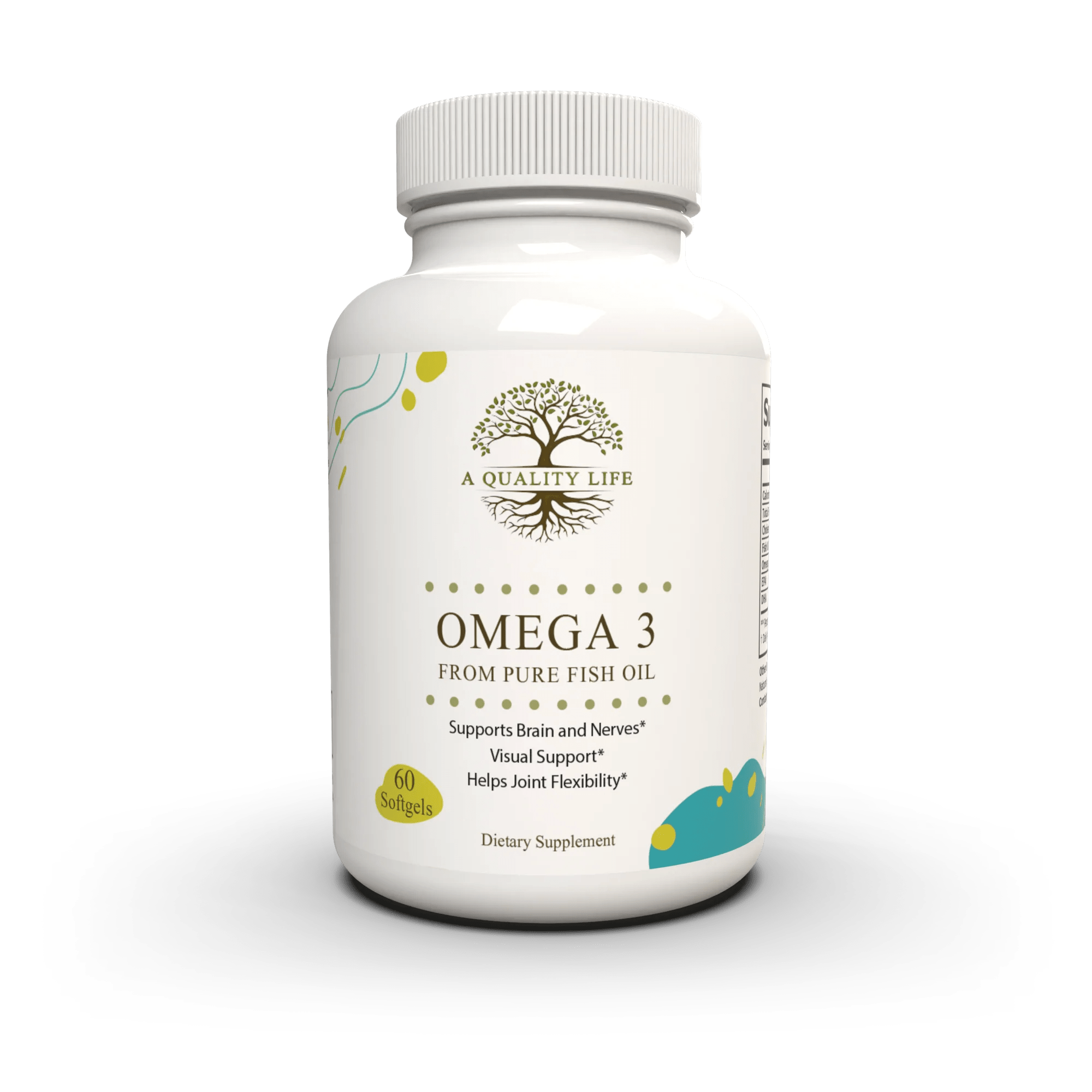 Omega3 Fish Oil for Heart, Eye, and Overall Health AQL Nutrition