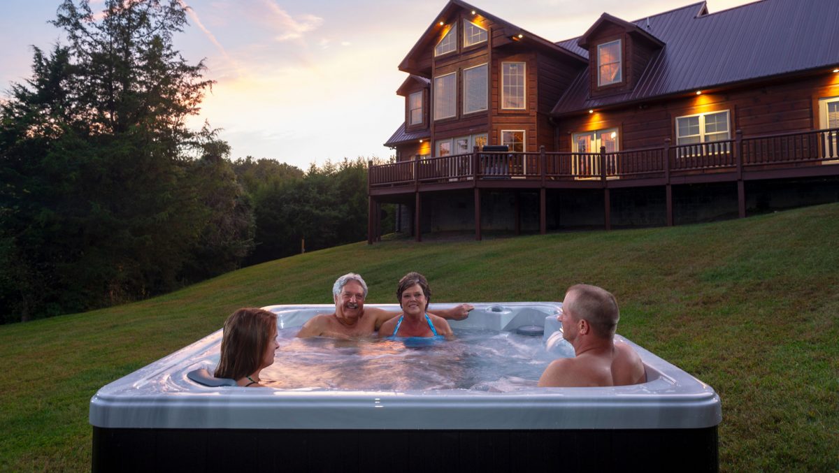 5 Person Hot Tub Save Space and Money Aqua Living Hot Tubs