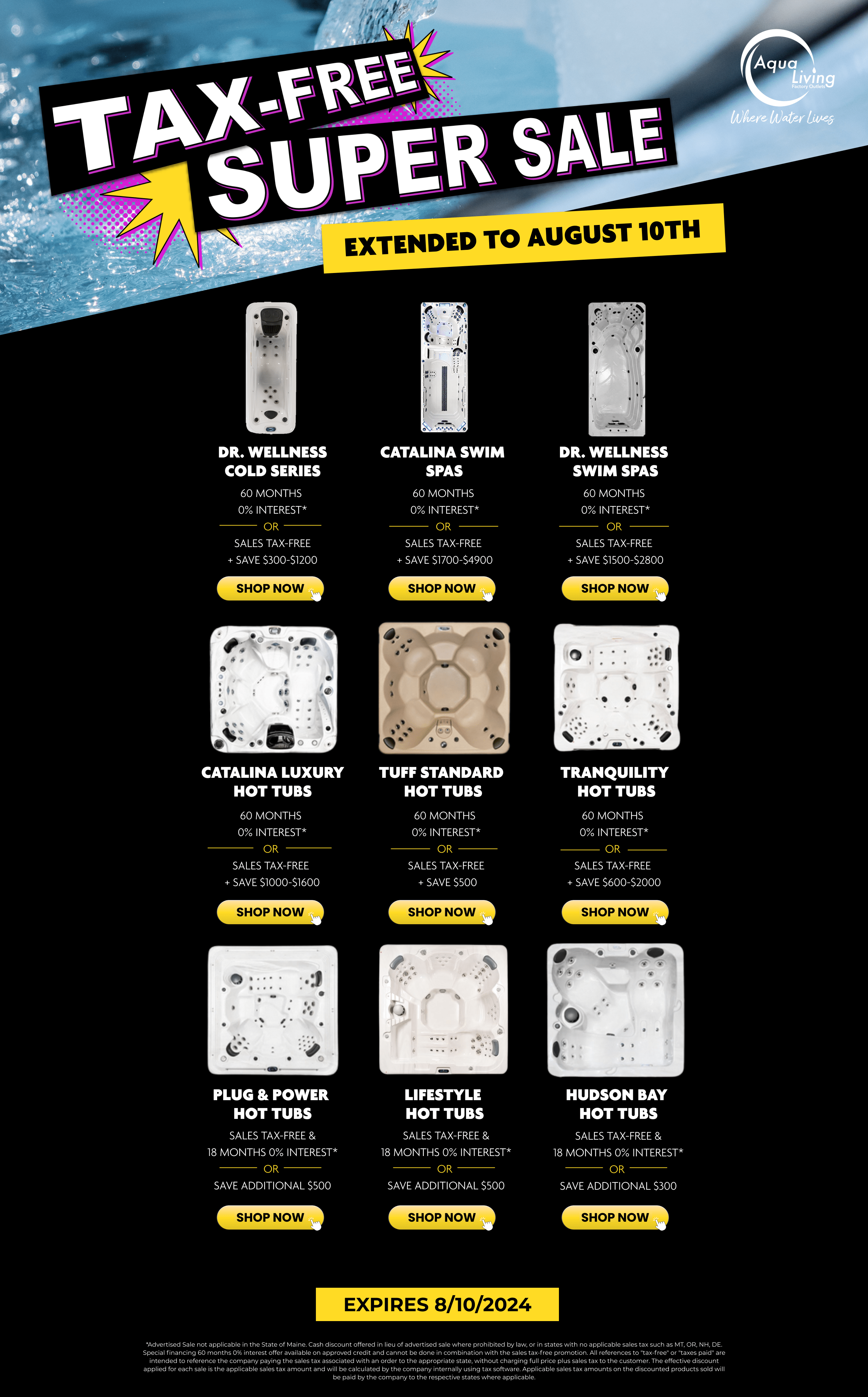 Coupon Aqua Living Factory Outlets