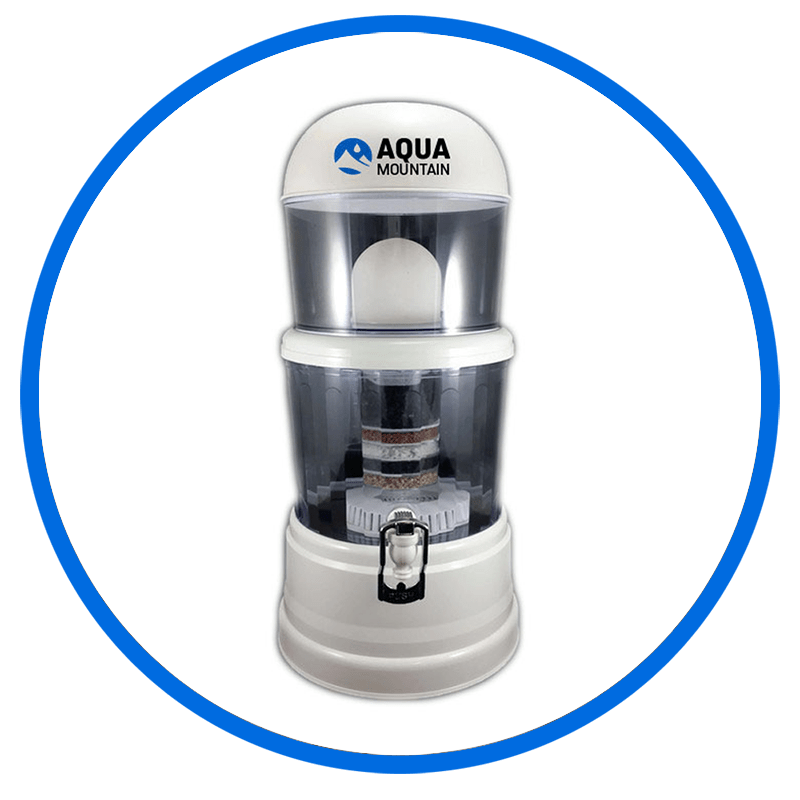 Alkaline Water Filter 12 Litre AquaMountain Alkaline Water for
