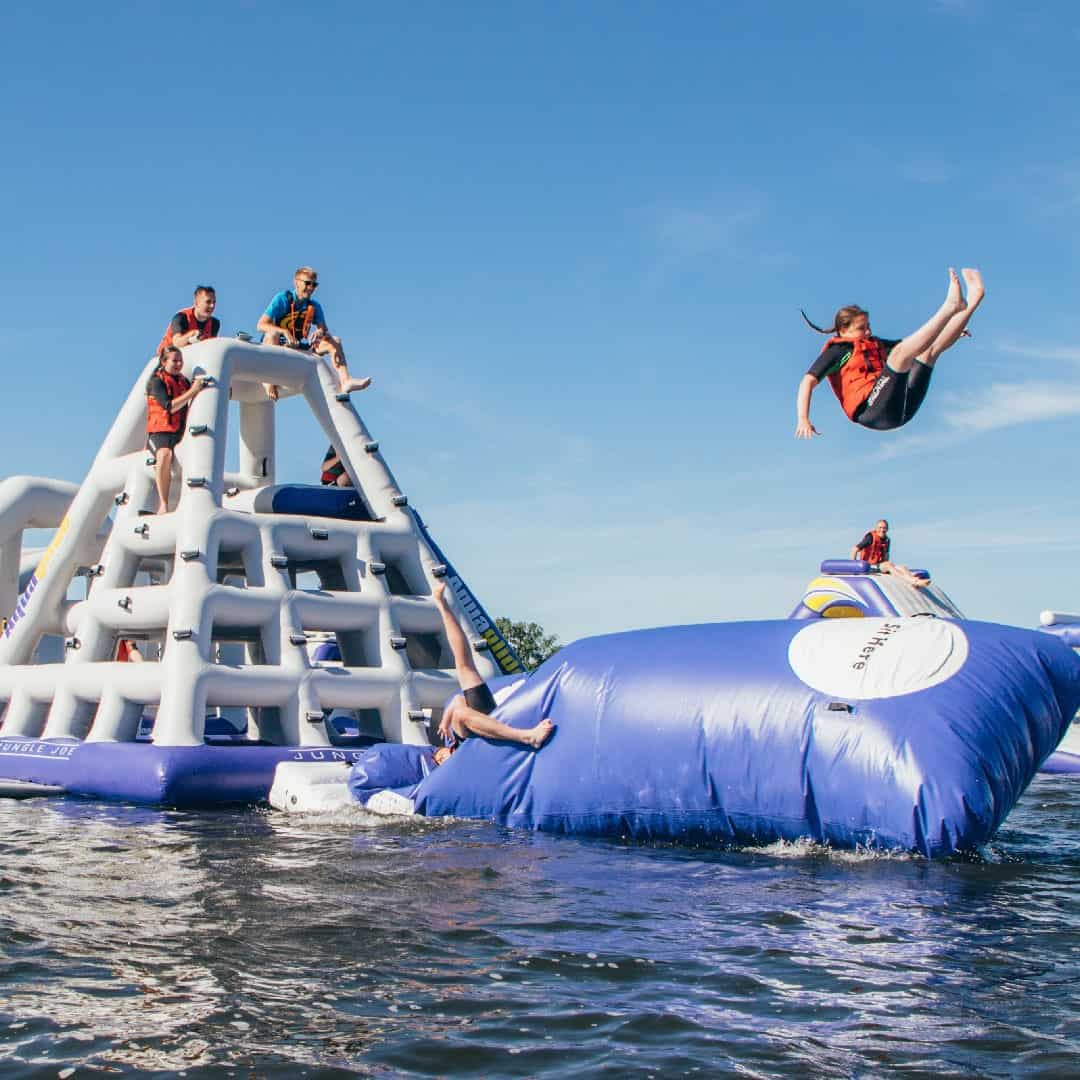Aqua Park Group Inflatable Water Parks UK Cardiff, Lakeside, Rutland