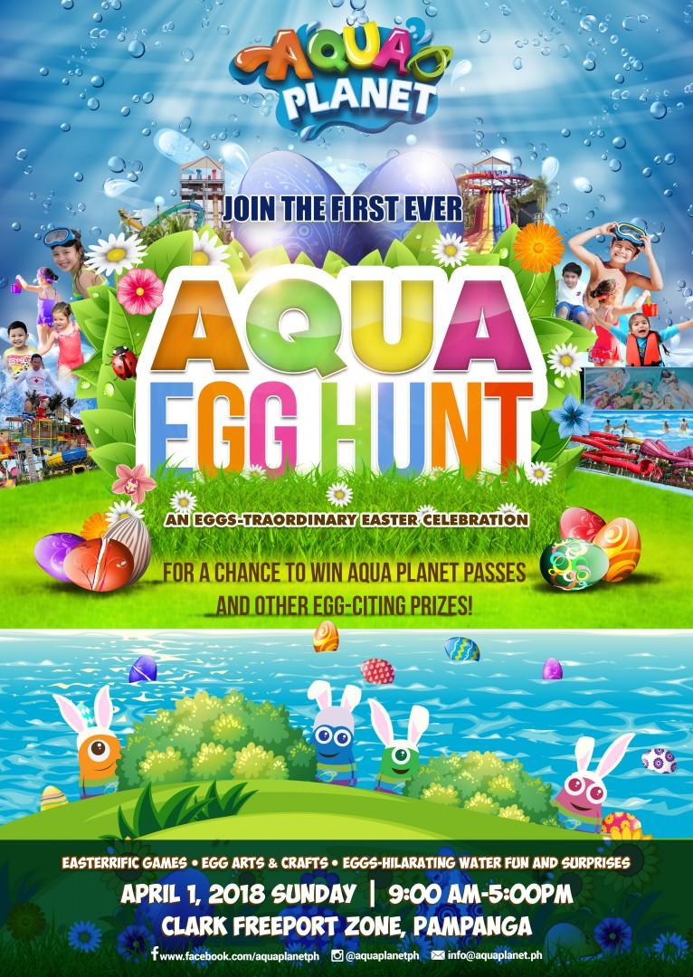Aqua EGGCITING EGGVENTURE AWAITS AT AQUA