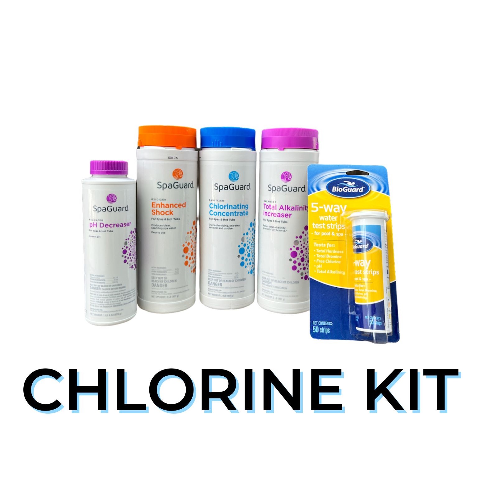 Spa Chemical Startup Kit (Chlorine) AquaRest Outlet