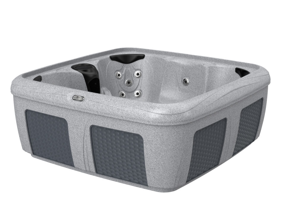 Dynamic 84S 7 Person 23Jet Plug and Play Hot Tub with LED Light