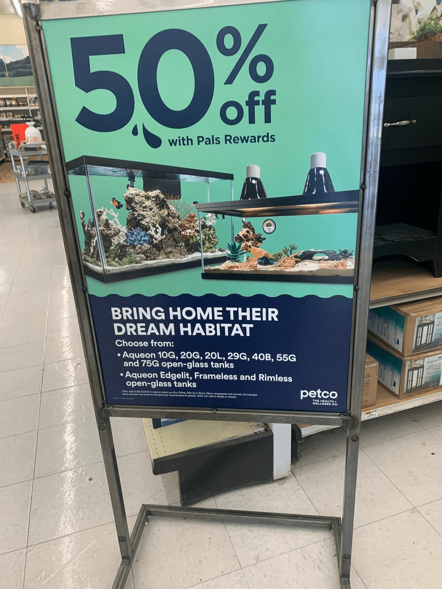 Petco 50 Off Sale (formerly Dollar Per Gallon Sale) Regional