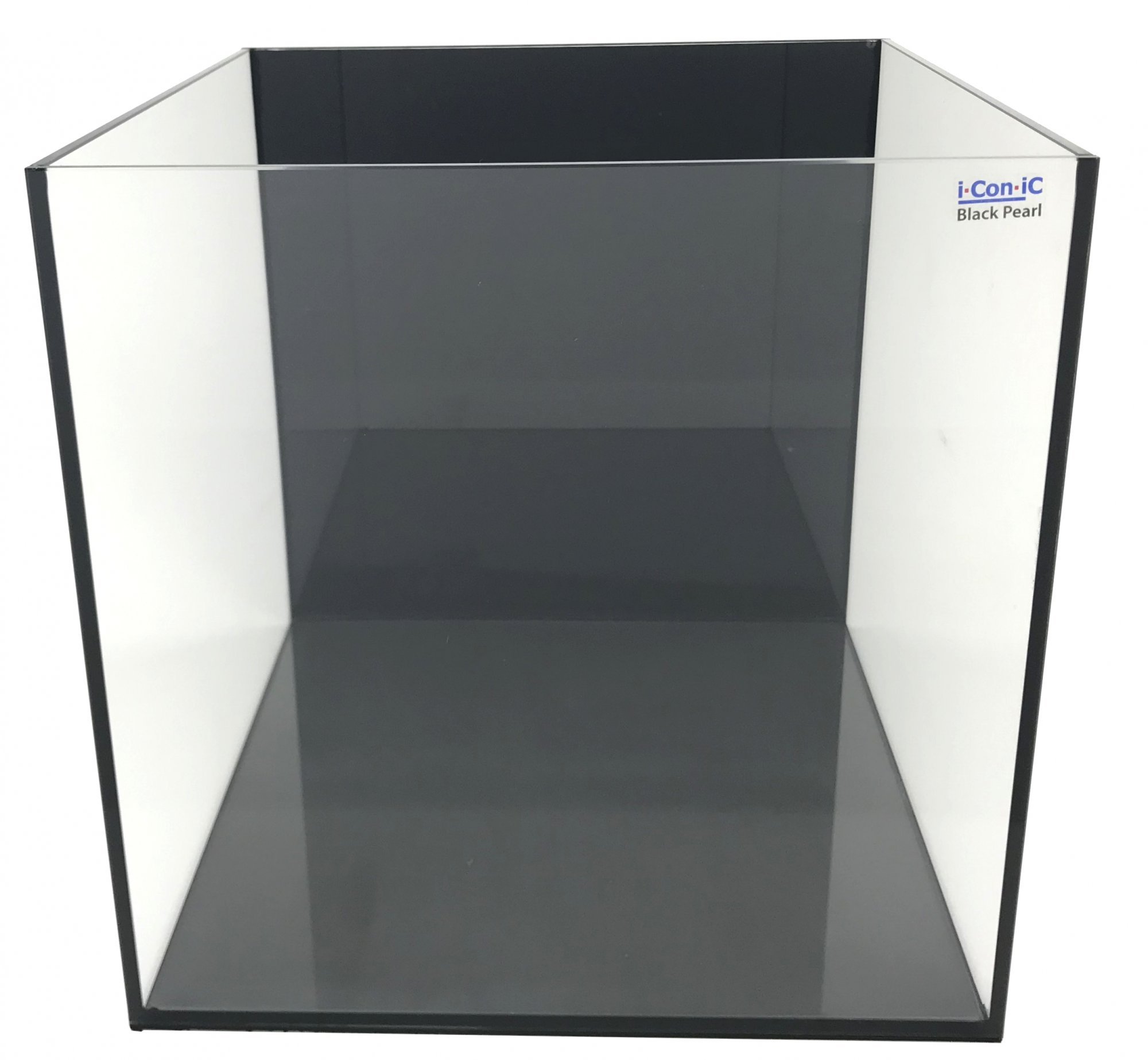 Pure Iconic Black Pearl 7.13 Gallon (LI) Ultra Clear Aquarium 11.8x11