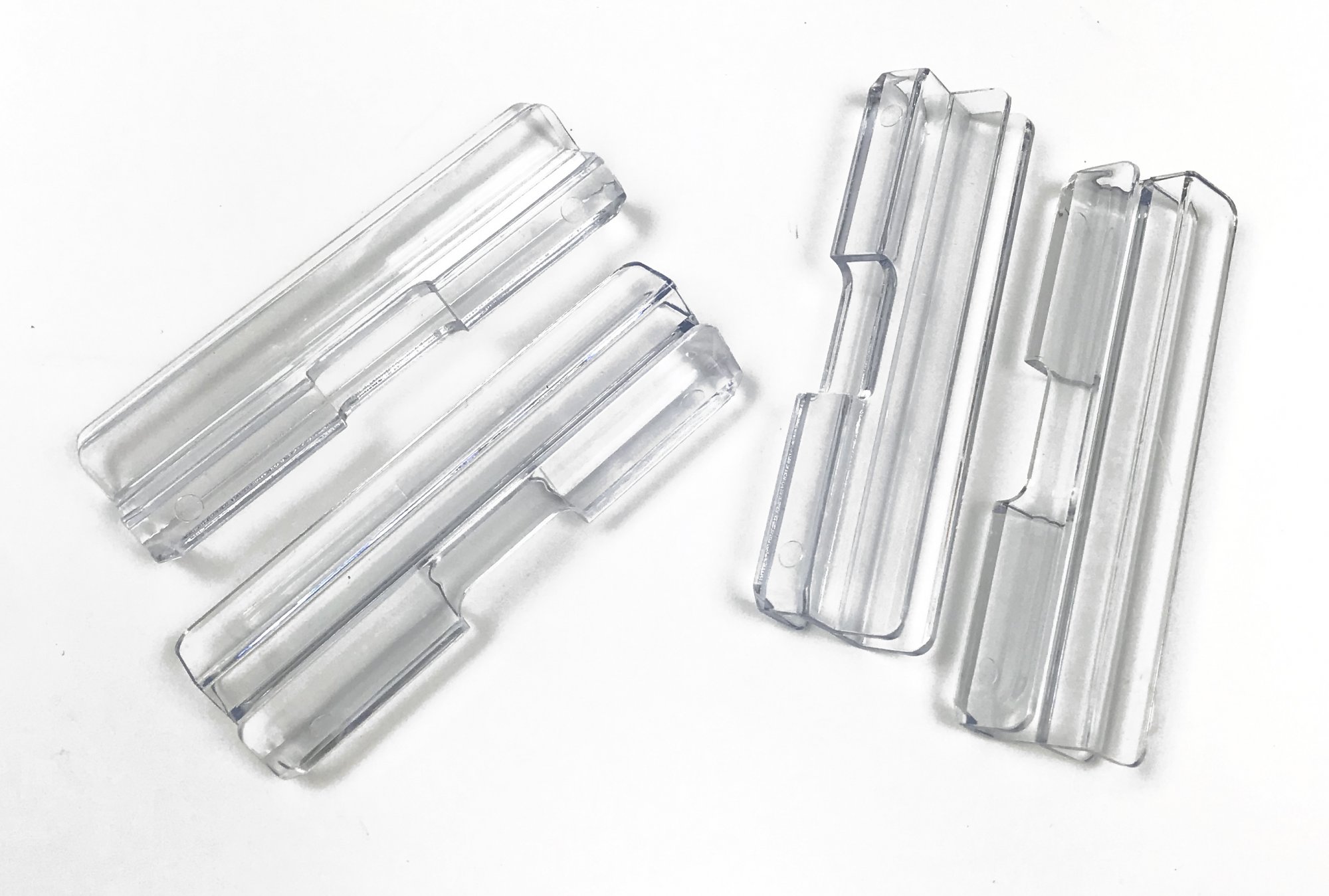 Glass Clips for Rimless Tank Lids 5mm set of 4 Aquarium Connection