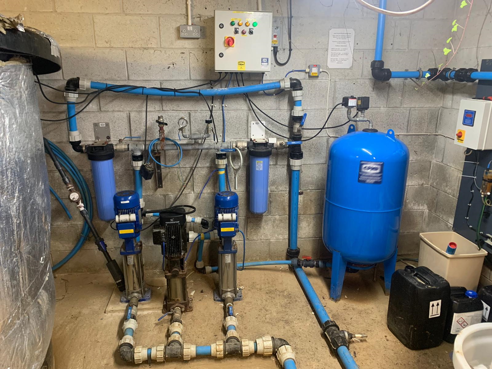 Water Filtration Before