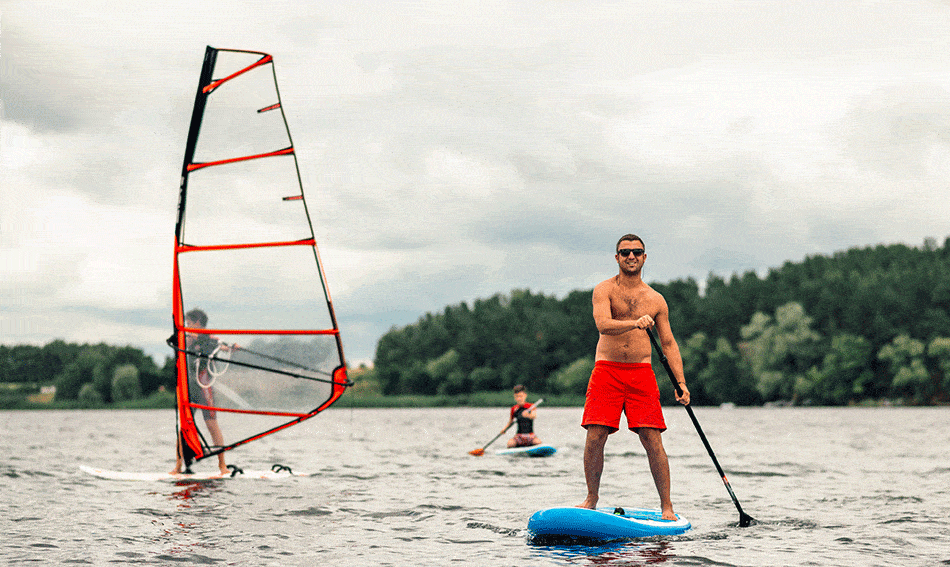 Can You Paddle Board on a Windsurf Board?