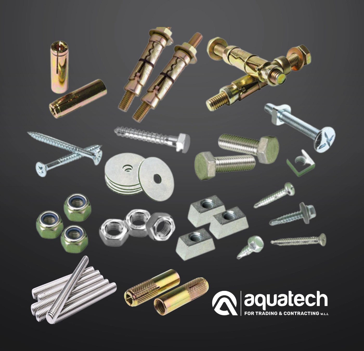 Fastners & Fixings Aquatech For Trading And Contracting