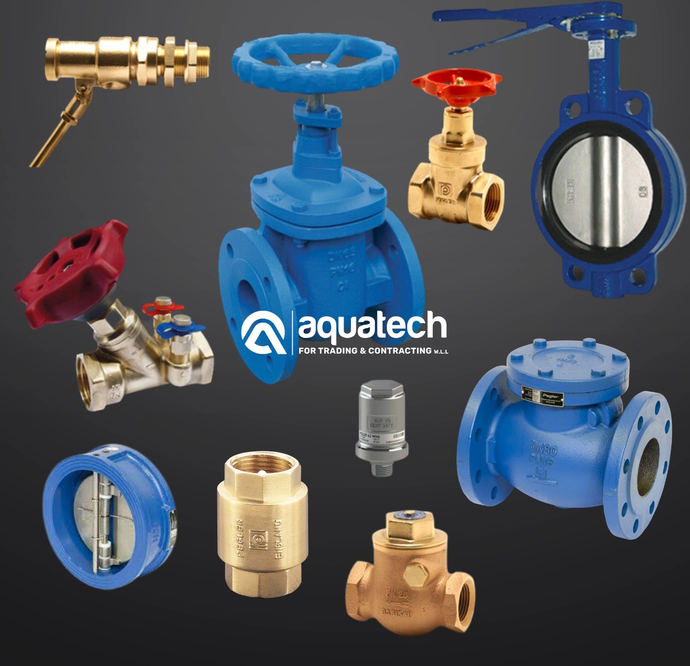 Valves for Plumbing & HVAC Aquatech For Trading And Contracting