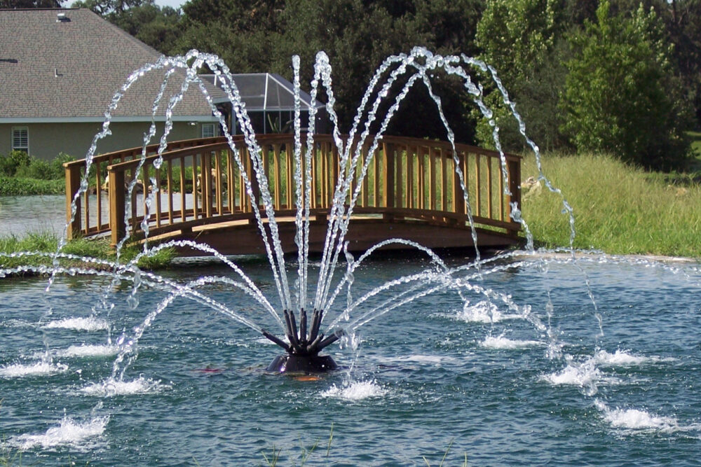 Floating Fountains for Ponds & More in Ocala, Fl Aquatic Designs Ponds