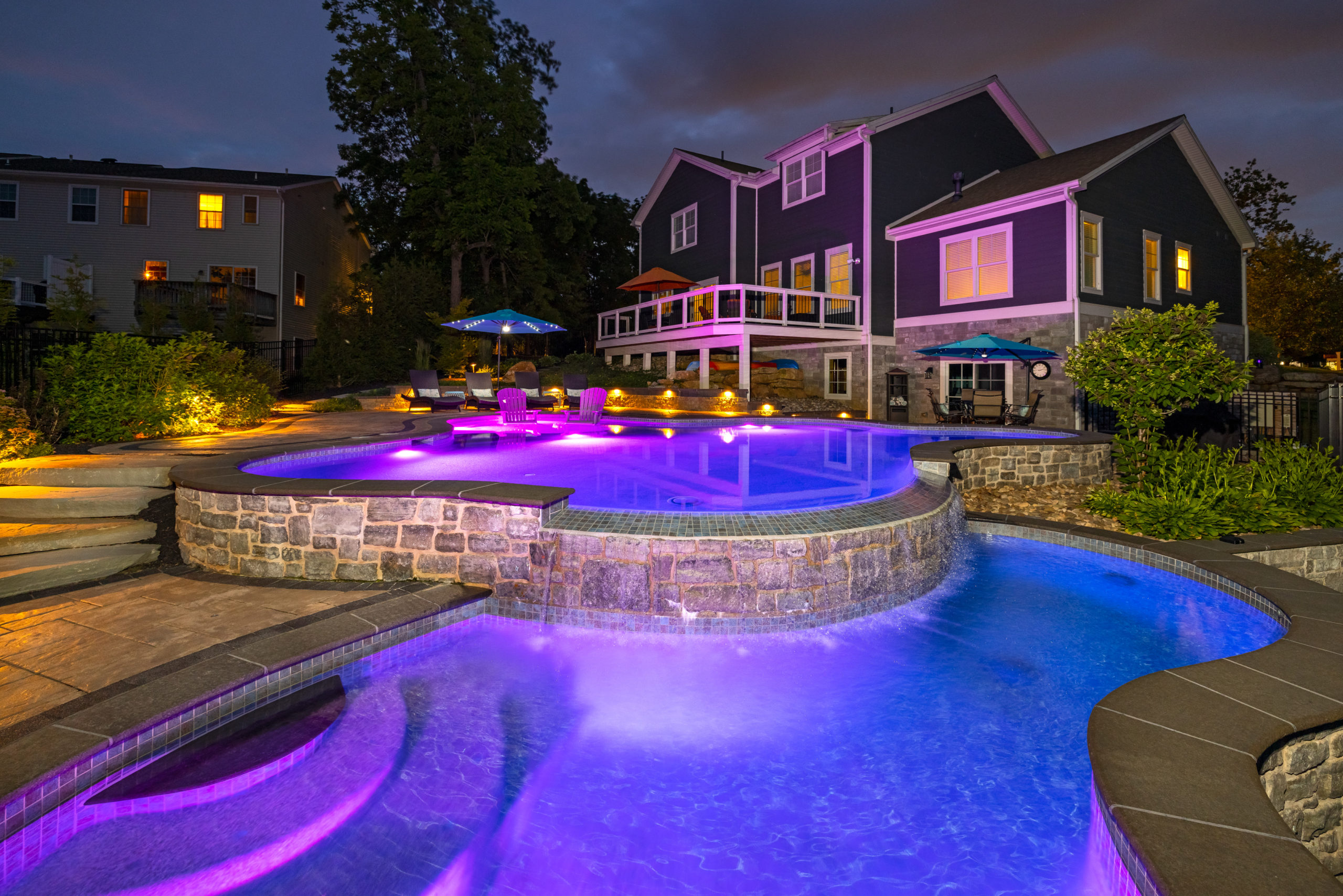 Designing a MultiLevel Swimming Pool Space Aquavisions