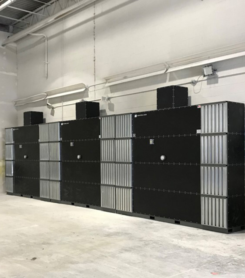 Fiberglass Trim Room Dust Filtration System Aquest Corp.