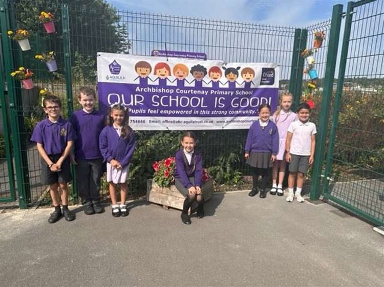 Courtenay Church of England Primary School is rated ‘good