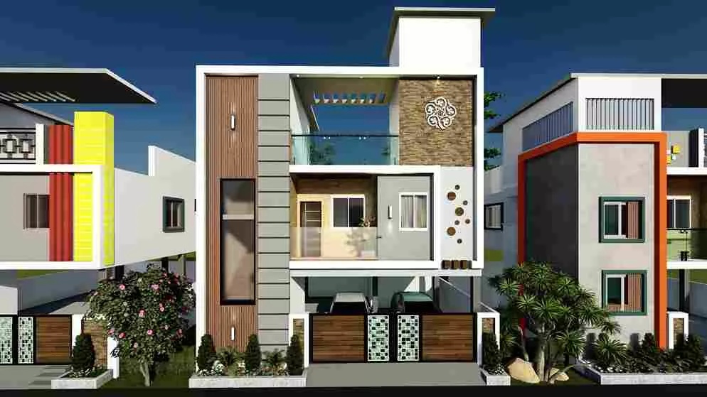 Normal House Front Elevation Designs Redefining Home Aesthetics