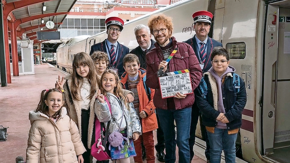 La película de Santiago Segura ´¡A todo tren! Destino Asturias´, ya