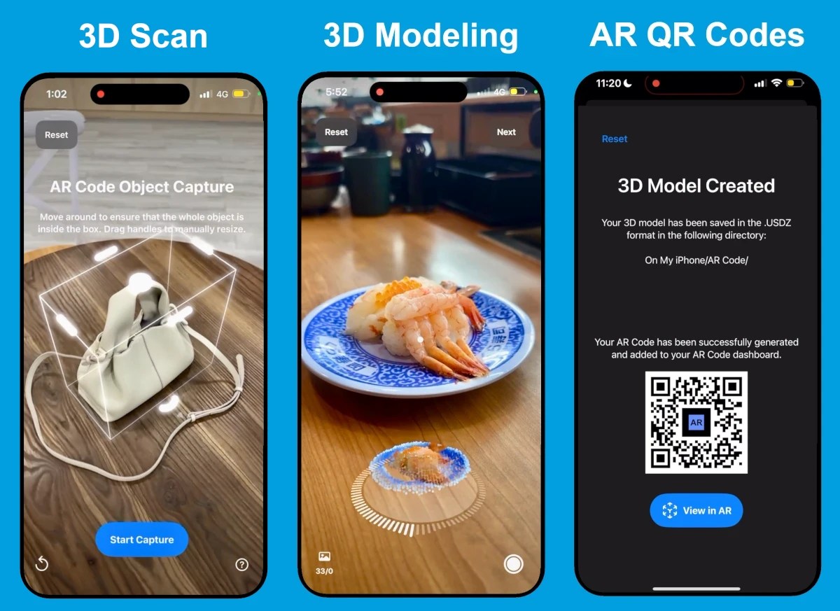 AR Code, códigos QR de realidad aumentada